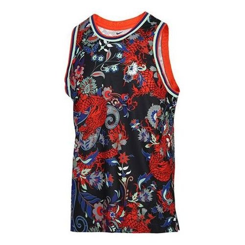 Nike Dri-FIT DNA Dragon Applique Stitching Sports Vest Multicolor - CK6302-457
