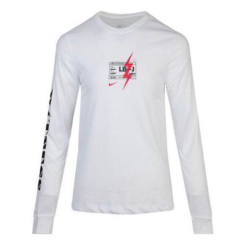 Nike DRIFIT Lebron Lebron James Basketball Long Sleeves 'White