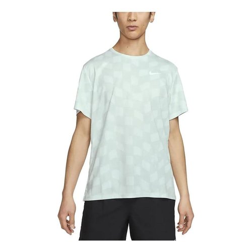 Nike Dri-FIT Miler Short-Sleeve Running Top - Green - DX0871-025