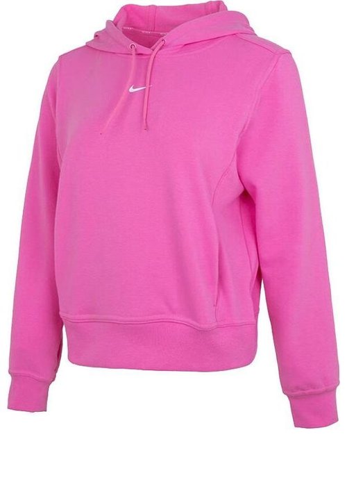 Nike DRI-FIT ONE Quick-Drying French Terry Pullover Hoodie - Pink - FB5144-675