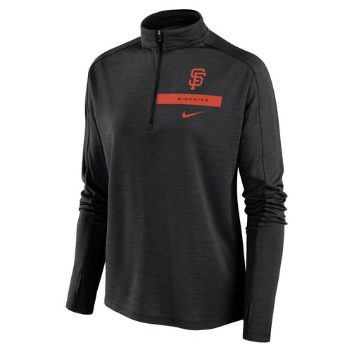 Nike Dri-FIT Primetime Local Touch MLB San Francisco Giants 1/2-Zip Jacket - Black - NMMZ00AGIA-0LU