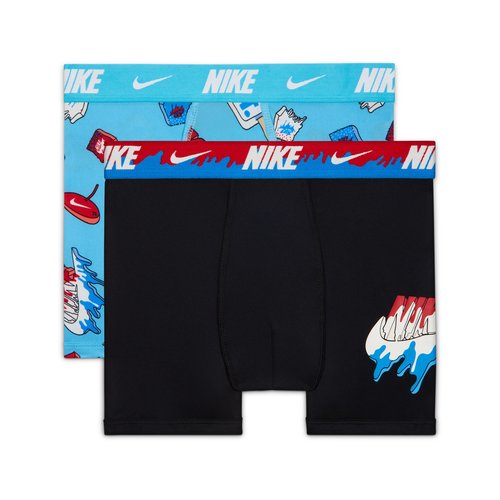 Nike Dri-FIT Printed Boxer Briefs 2-Pack - Baltic Blue - 9N1259-F85