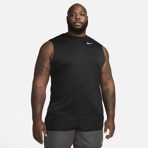 Nike Swim Hydroguard Essential Sleeveless Top Big & Tall - Black - NESSA699-001