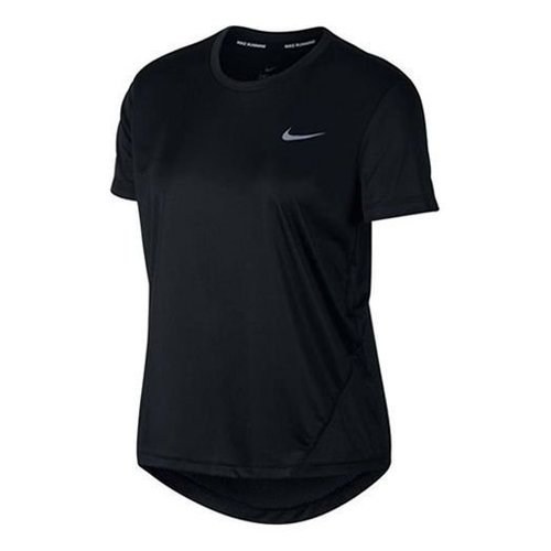 Nike Dri-FIT Sports Training Quick Dry Breathable Round Neck Short Sleeve Black T-Shirt - AJ8122-010