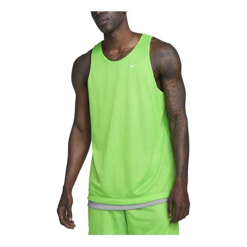 Nike Dri-FIT Standard Issue Quick-Dry Reversible Basketball Jersey - Green/grey - DQ5732-313