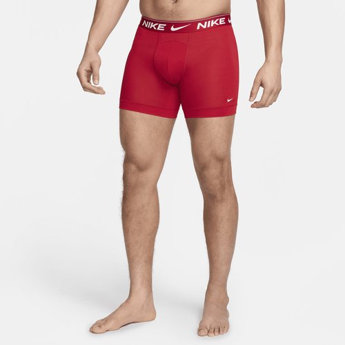 Nike Ultra Comfort Dri-FIT Boxer Briefs 3-Pack - Red - KE1257-612