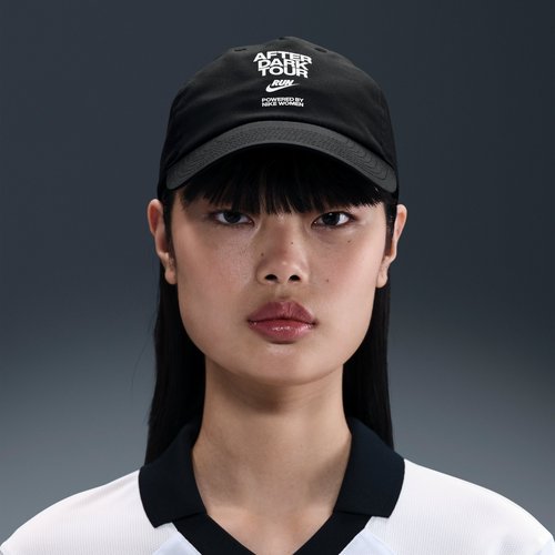 Nike After Dark Tour Unstructured Dri-FIT Club Cap - Black/Reflective Silver - IF3582-010