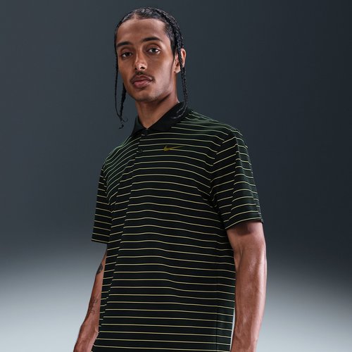 Nike Dri-FIT Victory Striped Golf Polo - Night Forest/Olive Flak - DH0829-321