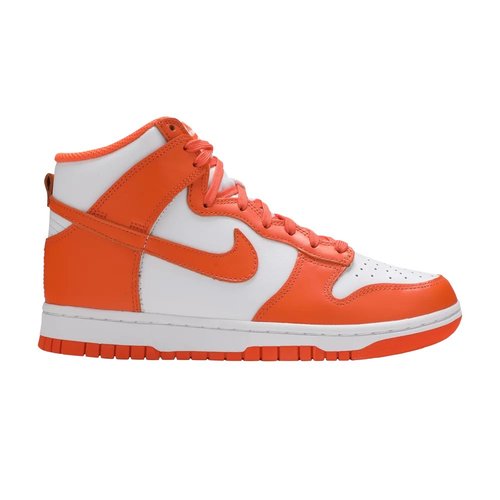 Nike Dunk High 2021 - White/Orange Blaze/White - DD1869-100