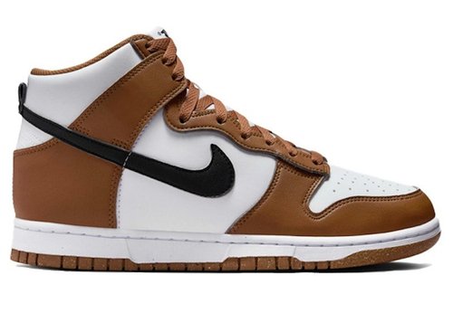 Nike Dunk High Next Nature - Light British Tan/White/Black - FV5960-200