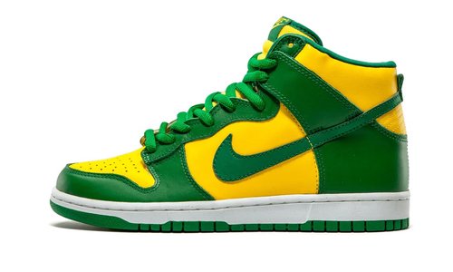Nike Dunk High - Yellow Zest/Classic Green - 304717-731