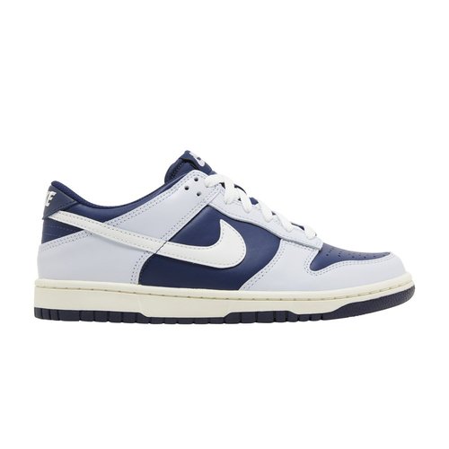 Nike Dunk Low | Blue | Size 4 - Football Grey/Midnight Navy/Summit White - FB9109-002