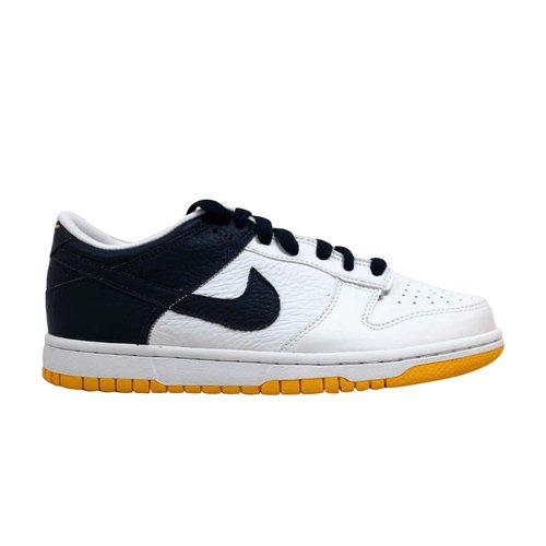Nike Dunk Low - White/Midnight Navy-Varsity Maize - 310569-145