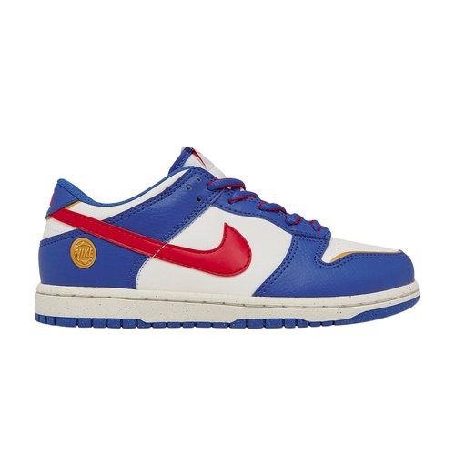 Nike Dunk Low Next Nature - Game Royal/Sail/Metallic Gold/University Red - FD0673-400