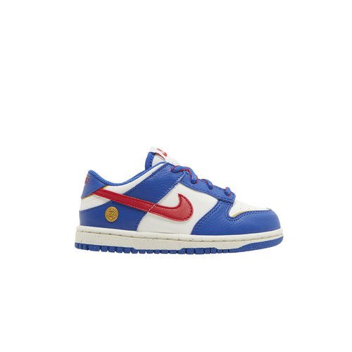 Nike Dunk Low Next Nature | Blue | Size 10 - Game Royal/Sail/Metallic Gold/University Red - FD0675-400