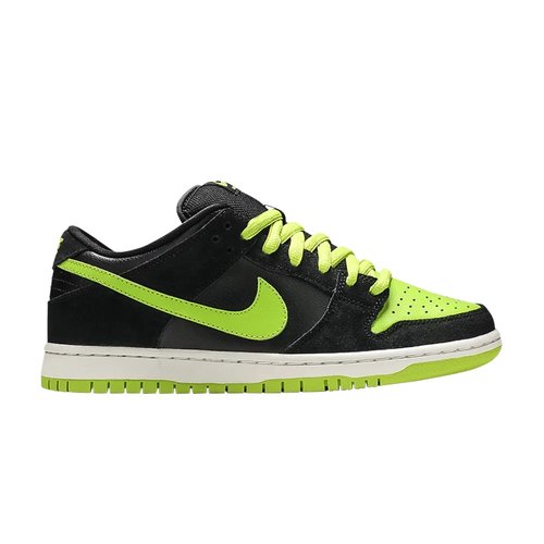 Nike Dunk Low Pro SB - Black/Chartreuse - 304292-019