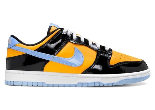 Nike Dunk Low SE - Black/Laser Orange/Aluminum - IB6400-001