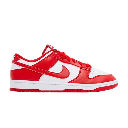 Nike Dunk Low s' 2025 - White/White/University Red - HF5441-104