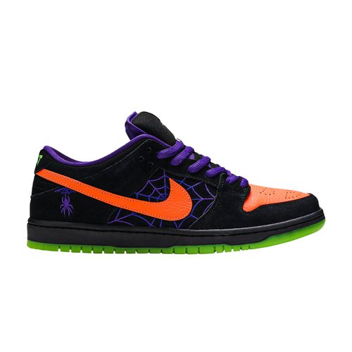 Nike SB Dunk Low - Black/Total Orange-Court Purple-Volt - BQ6817-006
