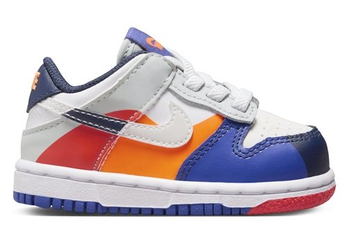 Nike Dunk Low SE - White/Light Silver/Midnight Navy/White - FV2964-100