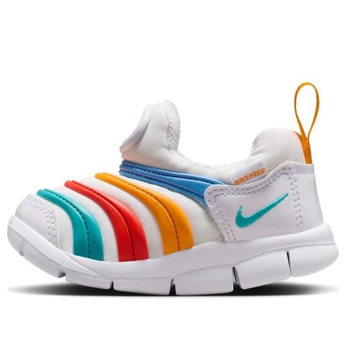 Nike Dynamo Free - White/Dusty Cactus/Limelight - 343938-106