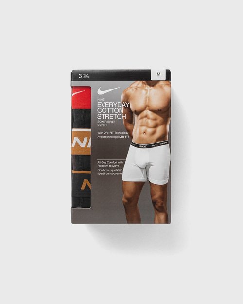 Nike Eday Cotton Stretch Boxer Brief 3Pk - 0000KE1007EX1