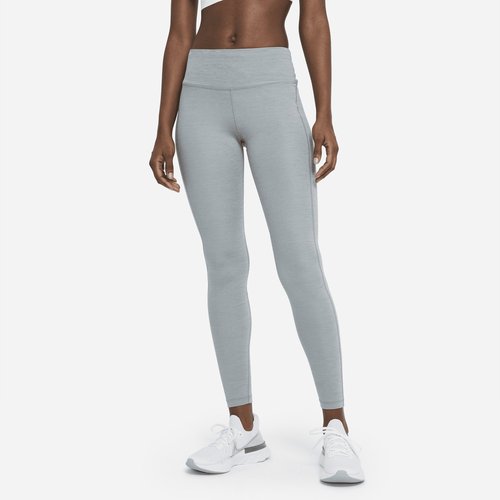 Nike Epic Fast Mid-Rise Pocket Running Leggings - Smoke Grey/Heather - CZ9240-084