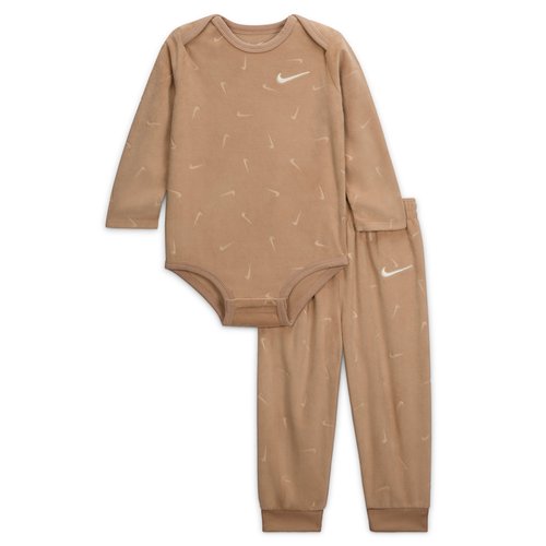 Nike Essentials 6- Bodysuit and Pants Set - Hemp - 66M388-X0L
