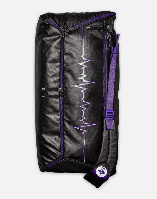 Nike ETHAN BRASILIA DOERNBECHER TRAINING DUFFEL BAG - Black/Court Purple - CV2418-010