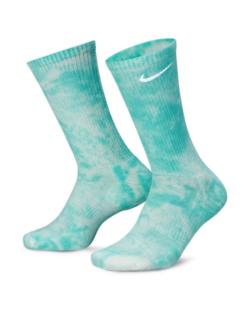 Nike Everyday Plus Cushioned Crew Socks - Washed Teal/Barely Green/White - DA2613-392