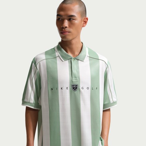 Nike Fairway Fresh Dri-FIT Loose Short-Sleeve Golf Polo - Steam/Steam - IB0229-006