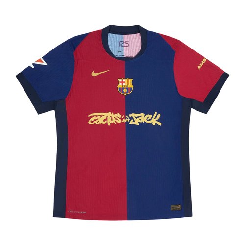 Nike FC Barcelona x Cactus Jack 2024/25 Match Home Jersey 'Red
