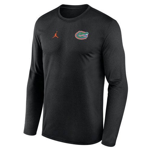 Florida Sideline Legend Small Logo Air Air Jordan Dri-FIT College Long-Sleeve T-Shirt - Black - 0JTJ00AUFN-HE3