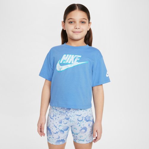 Nike Flow-Ral Boxy Graphic T-Shirt - Blue Beyond - 36M612-UAV