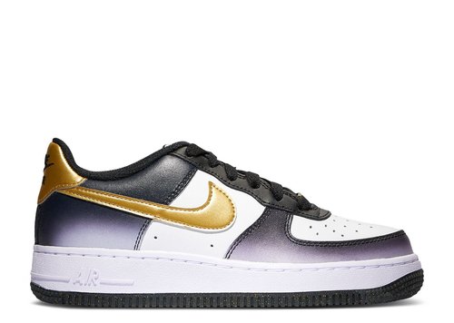 Nike Foot Locker x Air Force 1 Low | | Size 7 - White/Black/Gold - HJ9286-100