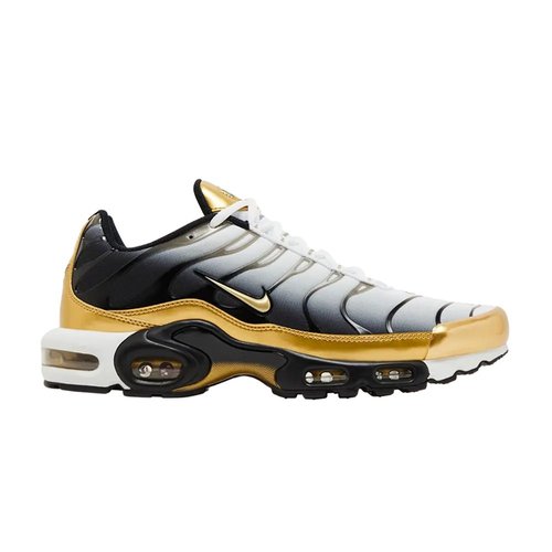 Foot Locker x Nike Air Max Plus Premium - White/Metallic Gold/Black - HM0352-100