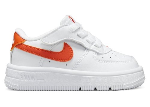 Nike Force 1 Low EasyOn - White/White/Safety Orange - FN0236-113