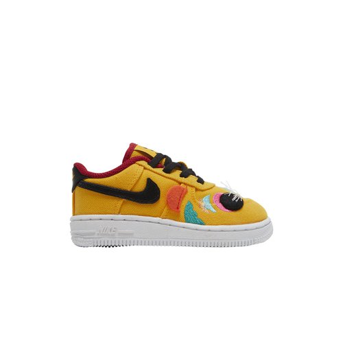 Nike Force 1 LV8 - University Gold/White/Gym Red/Black - DQ5072-701