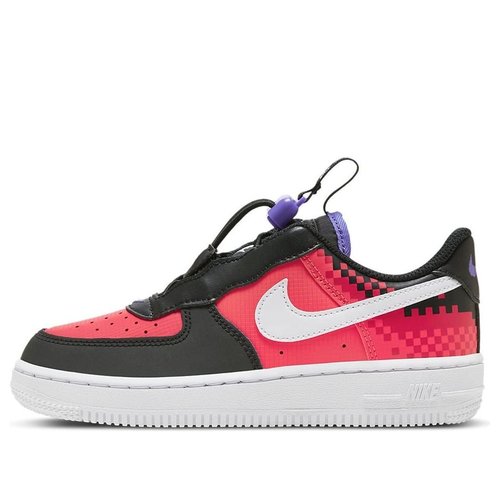 Nike Force 1 Toggle SE - Black/Red - DN3322-600