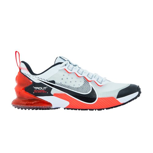 Nike Force Zoom Trout LTD TF - White/Bright Crimson/Light Smoke Grey/Black - CZ5916-105