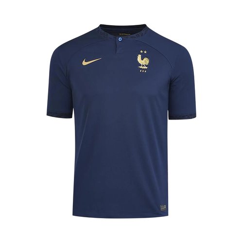 Nike France World Cup Home Shirt - Midnight Navy/Midnight Navy/Midnight Navy/Metallic Gold - DN0690-410
