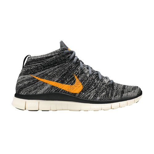Nike Free Flyknit Chukka Sp - Black/Unvrsty Gold-Sl-Drk Gry - 677537-070