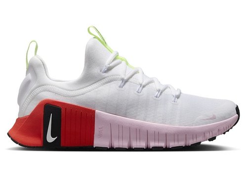 Nike Free Metcon 6 - White/Barely Volt/Bright Crimson/Pink Foam - IB4526-100