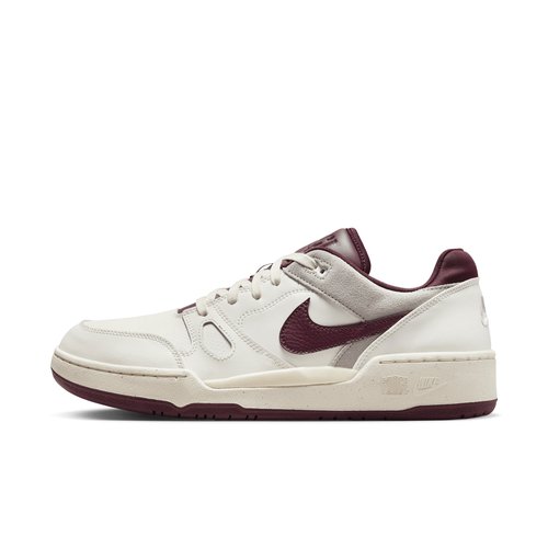 Nike Full Force Low | Cream | Size 13 - Sail/Burgundy Crush - FZ4629-100