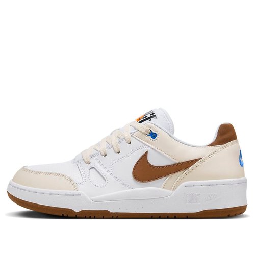 Nike Full Force Low - White/Lt British Tan-White-Photo Blue-Lt Orewood Brn-Coconut Milk - HJ3485-121