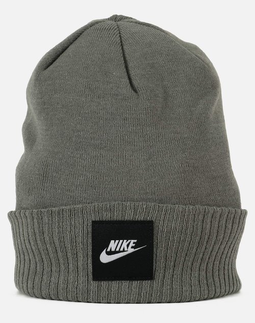 Nike Futura Cuff Knit Beanie - Grey - 803732-091