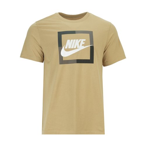 Nike Futura Open Block Tee -Mens - Parachute Beige - IB8245-010