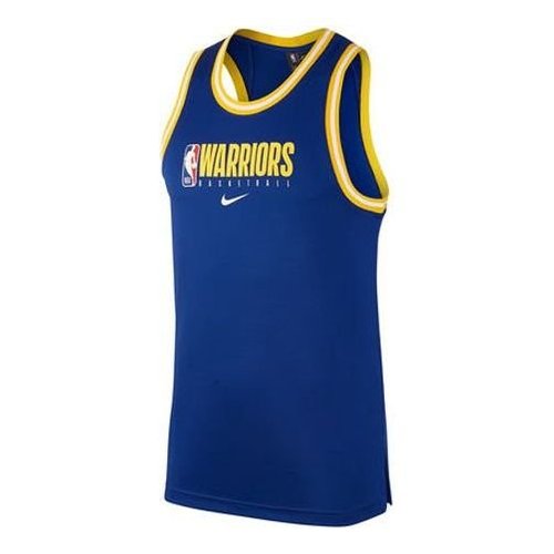Nike Golden State Warriors Dri-FIT NBA Jersey Vest - Blue - BQ9336-495