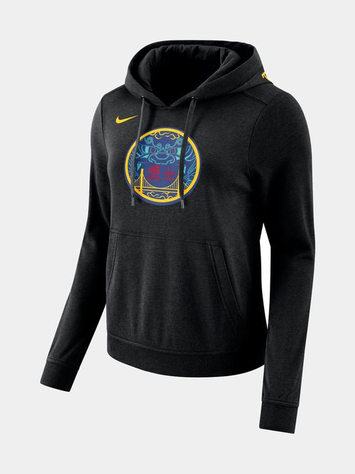 Nike Golden State Warriors NBA Hoodie - Black/Black - 920816-010