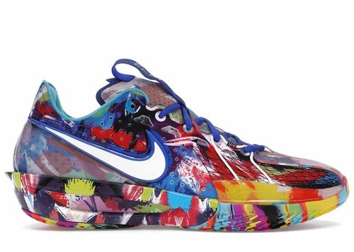 Nike Jewell Loyd x Air Zoom GT Cut 3 - White/Baltic Blue/Pink Foam/Racer Blue - IF2523-100